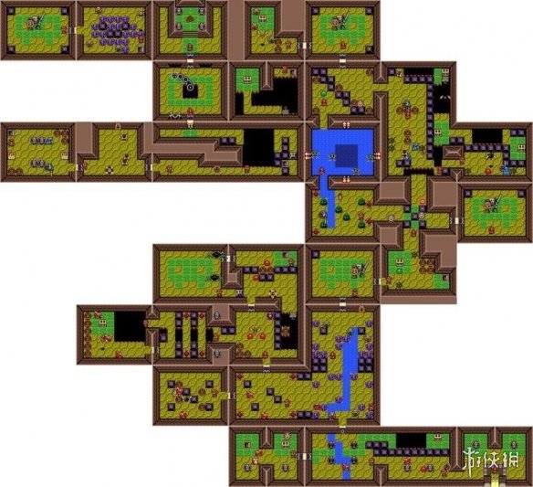 塞尔达传说梦见岛全迷宫流程一览 全迷宫地图分享 迷宫1